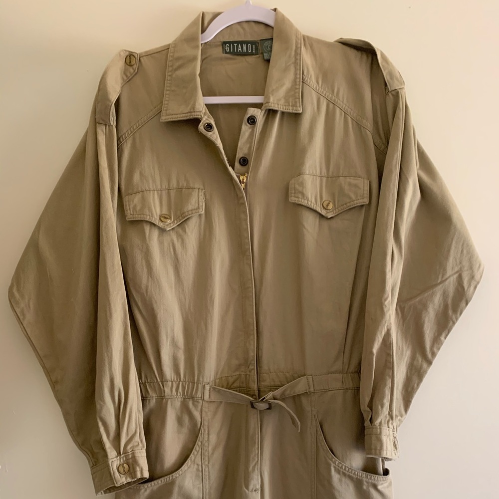 Vintage Utility Jumpsuit